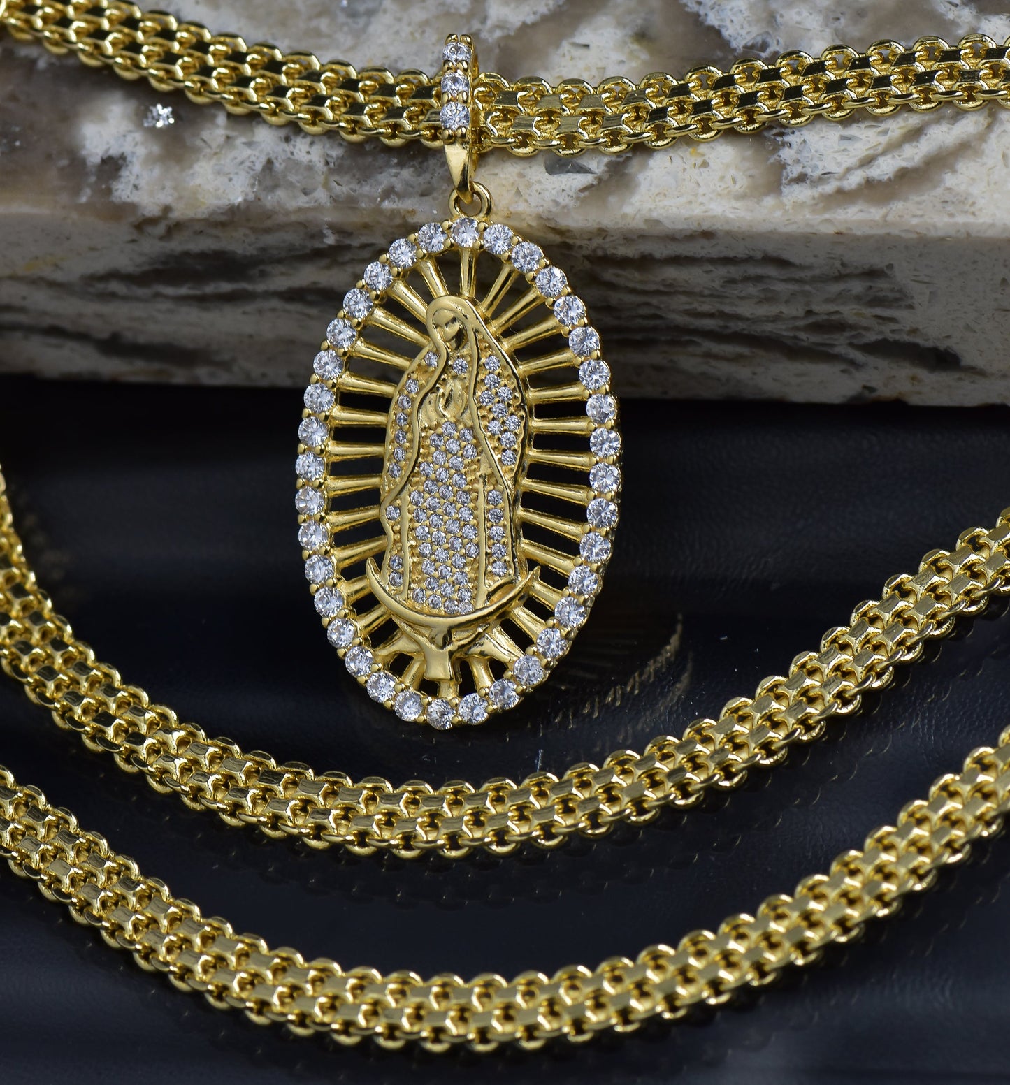 China Doble Carrier 65CM + Piedras