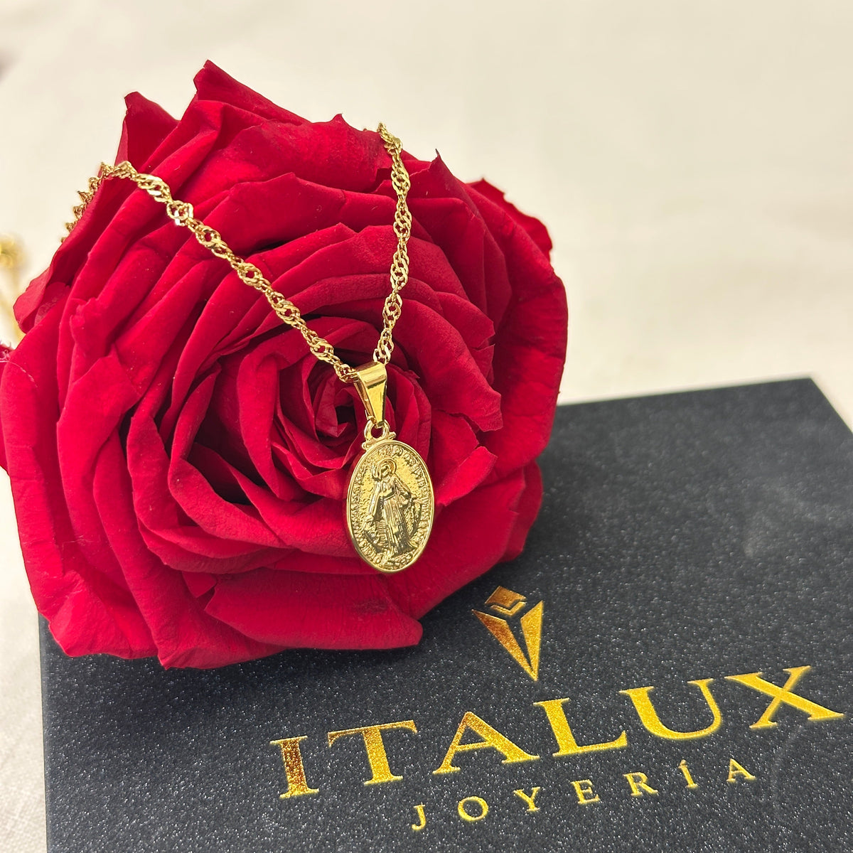 Cadena + Dije Virgen