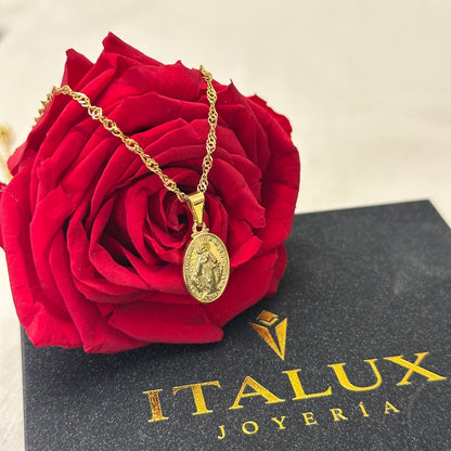 Cadena + Dije Virgen