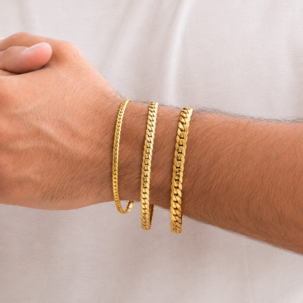 Pulsera Grabada Hombre