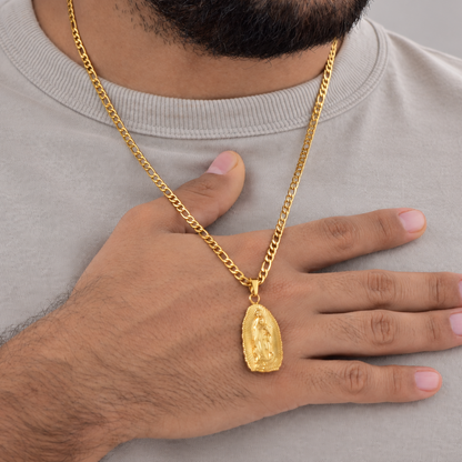 Cadena + Dije Virgen Guadalupe