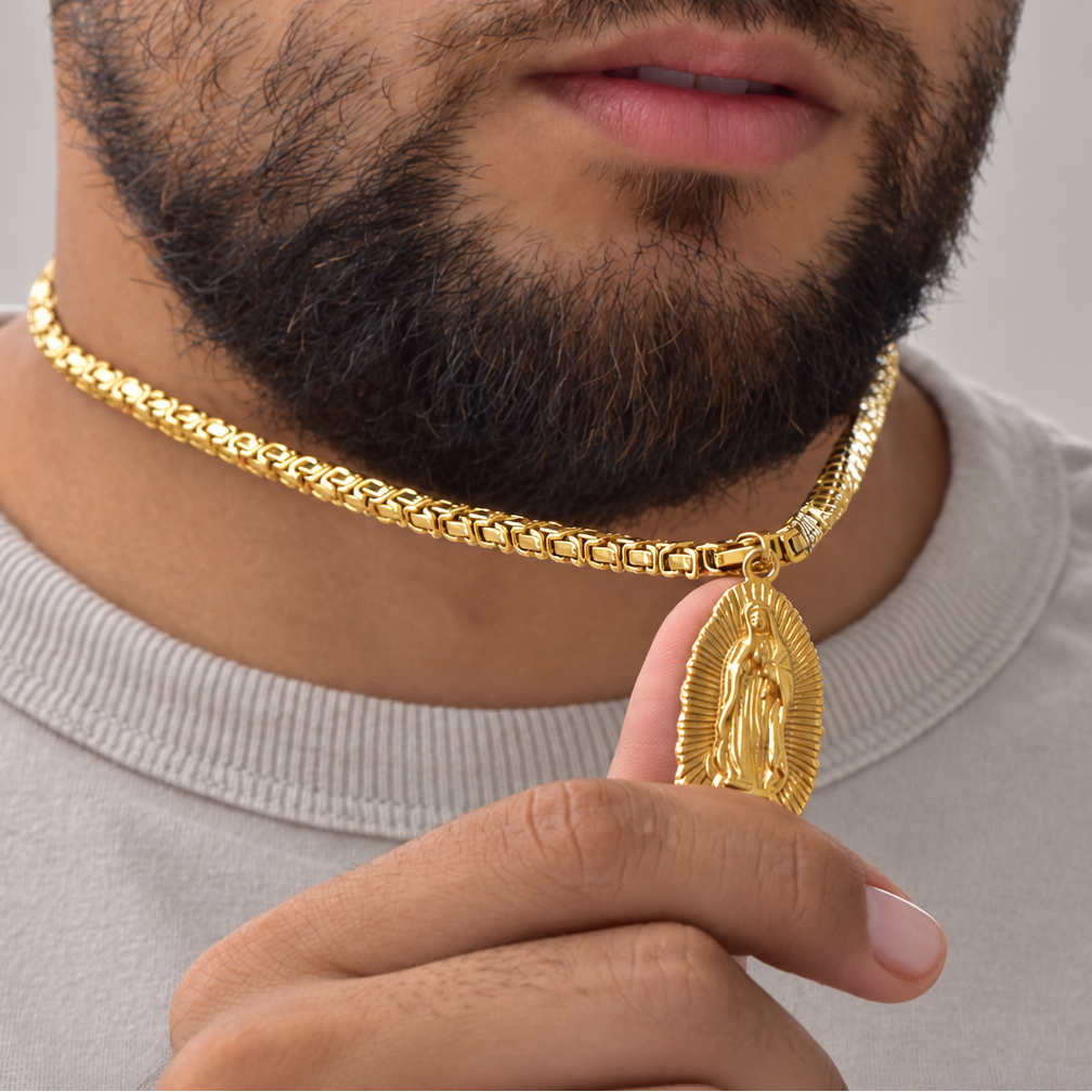 Cadena + Dije Virgen Guadalupe